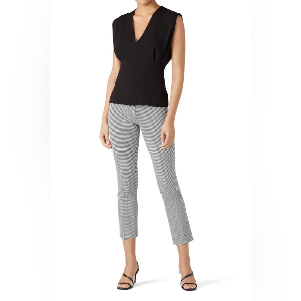 EUC | THEORY houndstooth classic skinny pants.